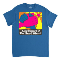 King Gizzard And The Lizard Wizard ∆ Retro Fan Art Design Classic T-shirt | Artistshot