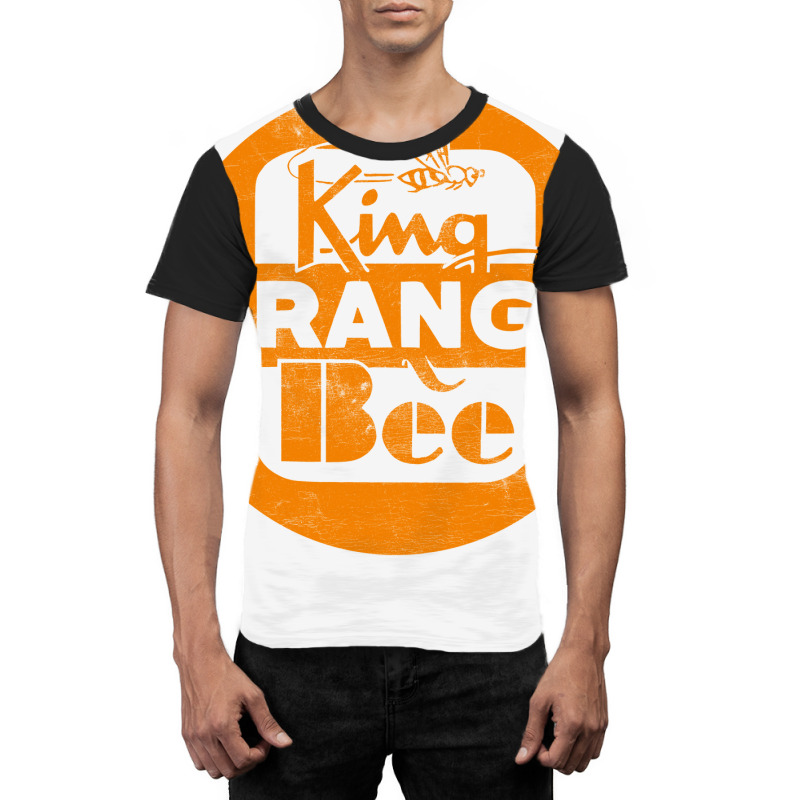 King Orange Bee          Vintage Faded Style Aesthetic Design Graphic T-shirt | Artistshot