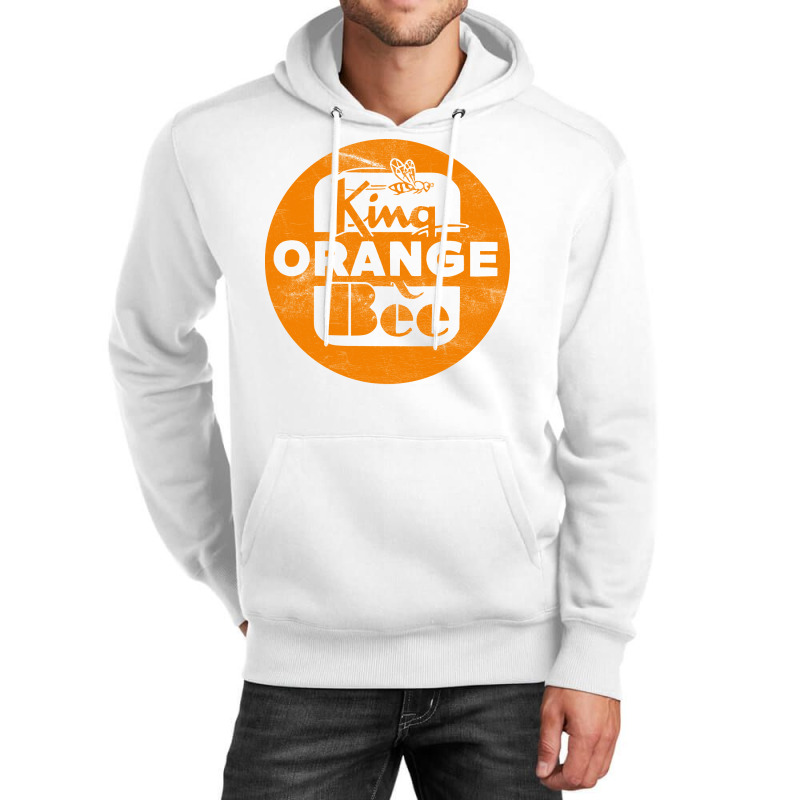 King Orange Bee          Vintage Faded Style Aesthetic Design Unisex Hoodie | Artistshot