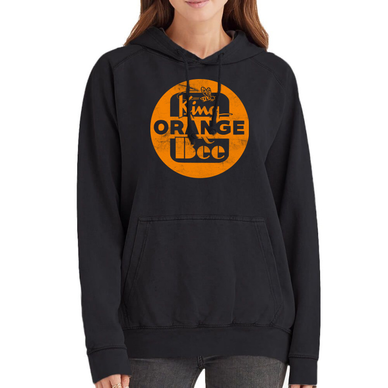 King Orange Bee          Vintage Faded Style Aesthetic Design Vintage Hoodie | Artistshot