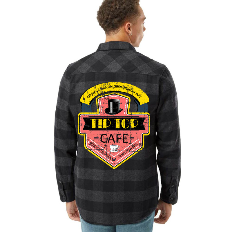 Tip Top Cafe From The Movie Groundhog Day Flannel Shirt | Artistshot