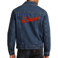 Sorry Men Denim Jacket | Artistshot