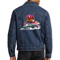 Soul Train, Distressed Men Denim Jacket | Artistshot