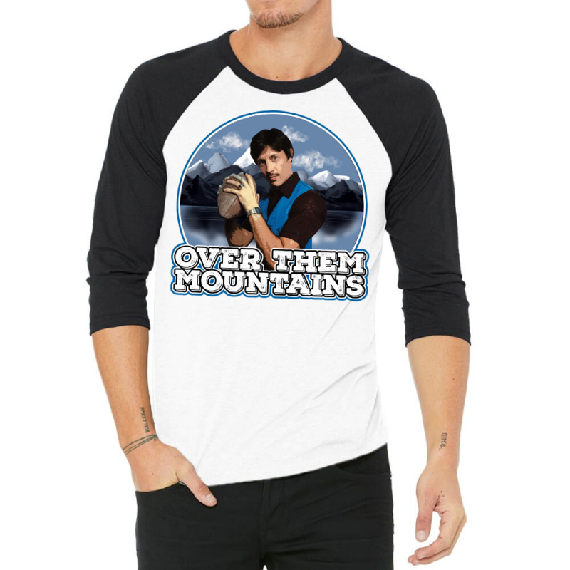 Uncle Rico   Over Them Mountains   Napoleon Dynamite 3/4 Sleeve Shirt | Artistshot