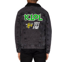 Klol Houston  80s Radio Unisex Sherpa-lined Denim Jacket | Artistshot