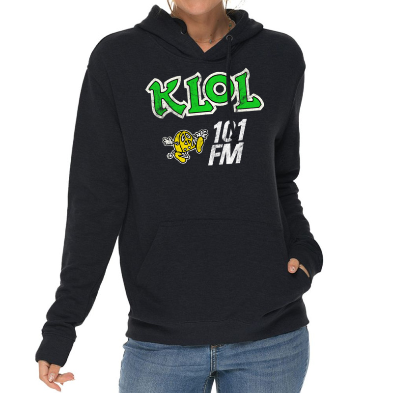 Klol Houston  80s Radio Lightweight Hoodie | Artistshot