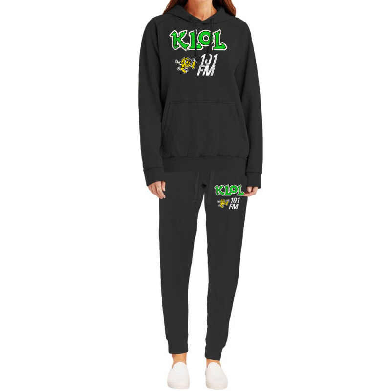 Klol Houston  80s Radio Hoodie & Jogger Set | Artistshot