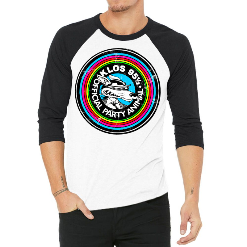 Klos La Party Animal 3/4 Sleeve Shirt | Artistshot