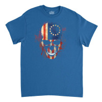 Usa Old Glory Skull Classic T-shirt | Artistshot