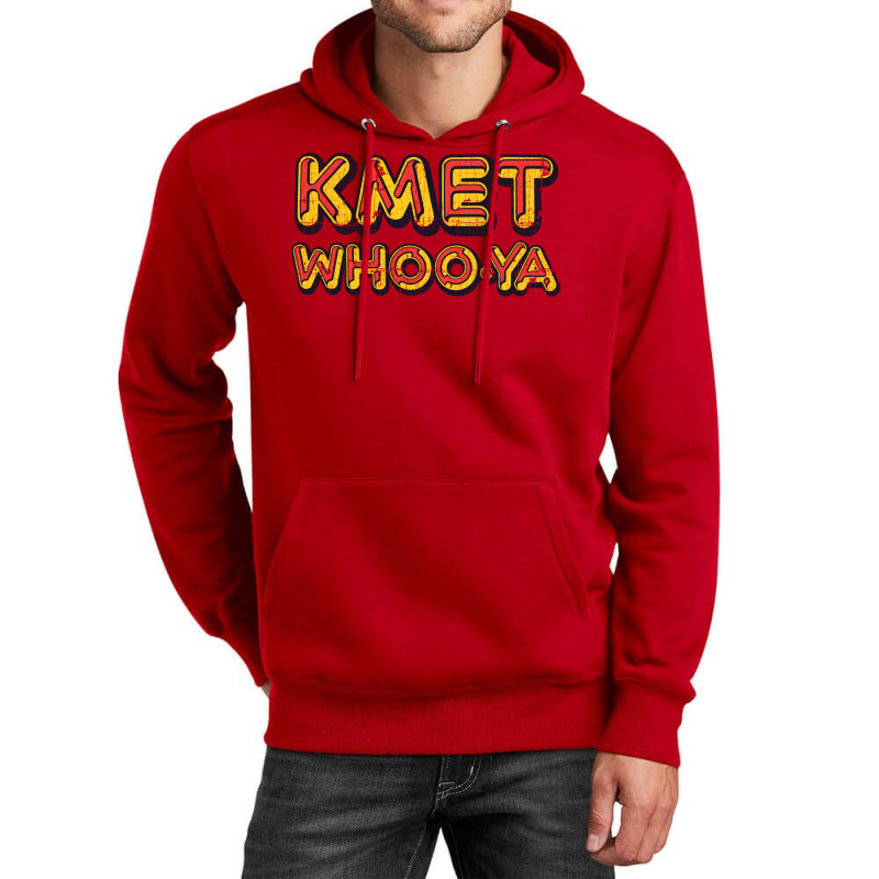 Kmet Whoo Ya Los Angeles   Distressed Design Version Unisex Hoodie | Artistshot