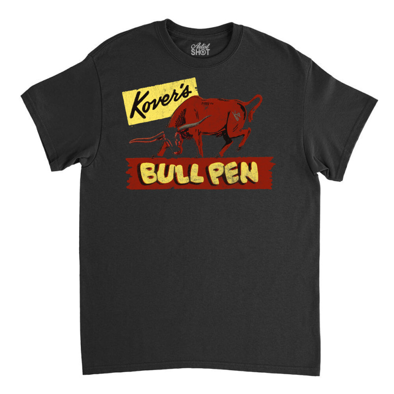 Kover's Bullpen         Retro Mid Century Aesthetic Classic T-shirt | Artistshot