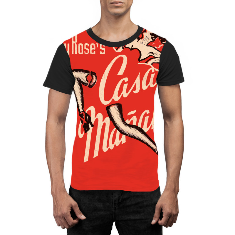 Casa Manana         Retro Mid Century Aesthetic Graphic T-shirt | Artistshot