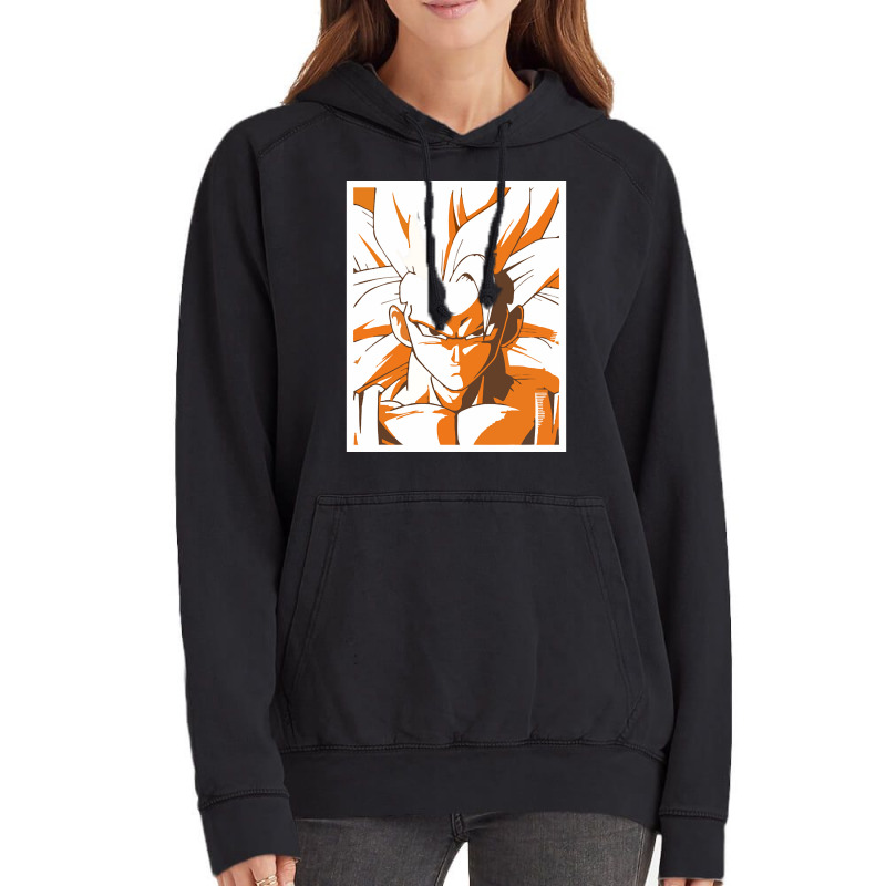 Trending Goku Super Saiyan 3-i0cz1 Vintage Hoodie by bummercaught | Artistshot