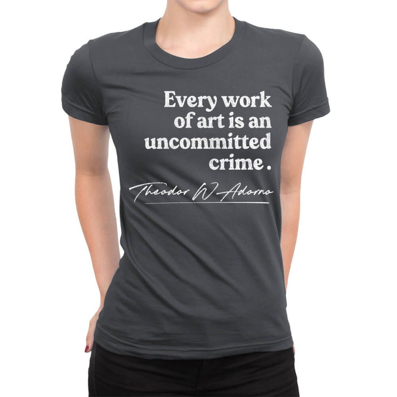 Philosophy Quote Design Ladies Fitted T-Shirt by bozebsimanoh | Artistshot