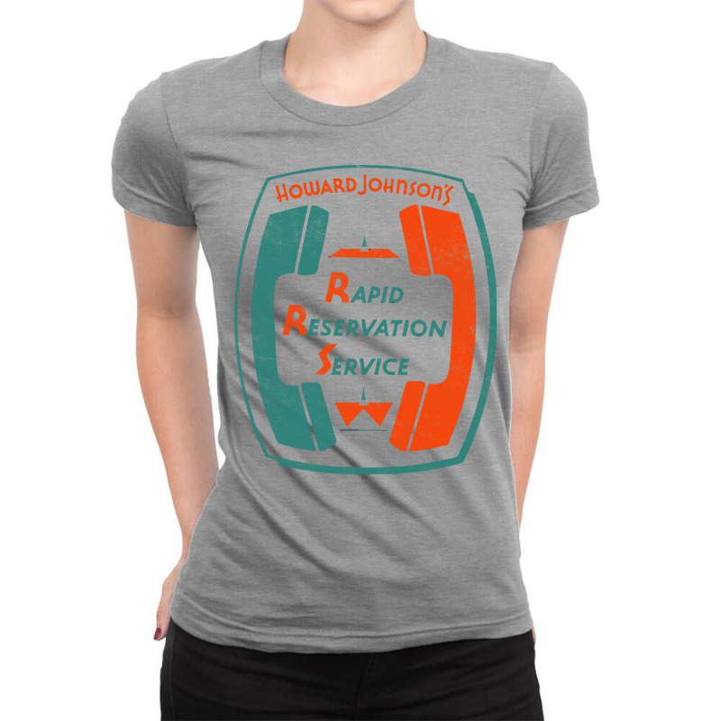 Hojo Rapid Reservation   Vintage Design Ladies Fitted T-Shirt by assawmondayb | Artistshot