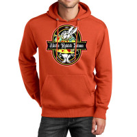 White Rabbit Saloon, Weathered Board Distressed Unisex Hoodie | Artistshot