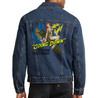 Ww2 Nose Art, Distressed And Faded (1) Men Denim Jacket | Artistshot