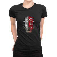 Guitar Headstock Singapore Ladies Fitted T-shirt | Artistshot