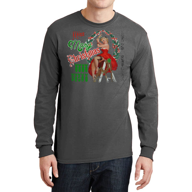 Ww2 Nose Art, Distressed And Faded (9) Long Sleeve Shirts | Artistshot