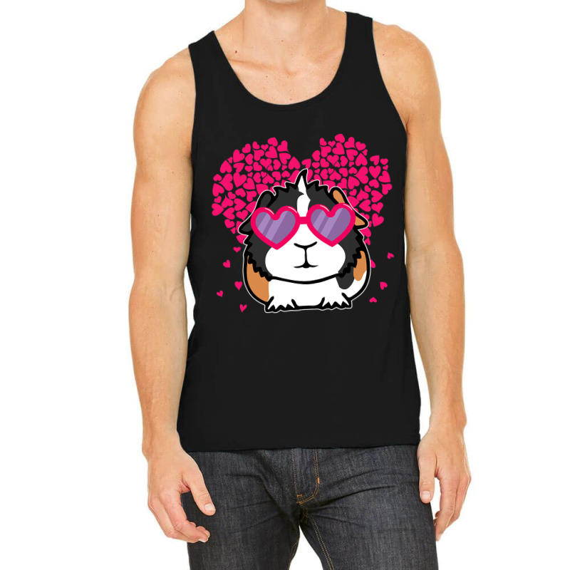 Valentines Gift Hearts Guinea Pig Valentine Day Tank Top by Siem90 | Artistshot