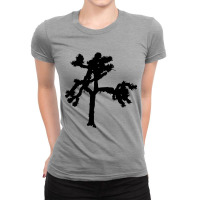 Suitable-u-2-joshua-tree-worn Ladies Fitted T-shirt | Artistshot