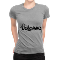 Suitable-vulcano-bloody-vengeance-worn Ladies Fitted T-shirt | Artistshot