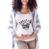 Suitable-ween-boognish-worn Maternity Scoop Neck T-shirt | Artistshot