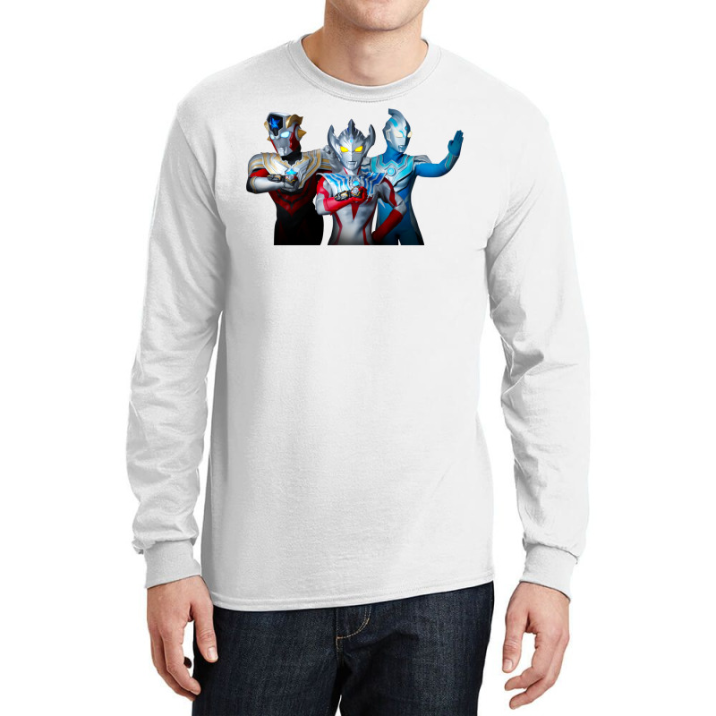 Ultraman Taiga Tri Squad Long Sleeve Shirts | Artistshot