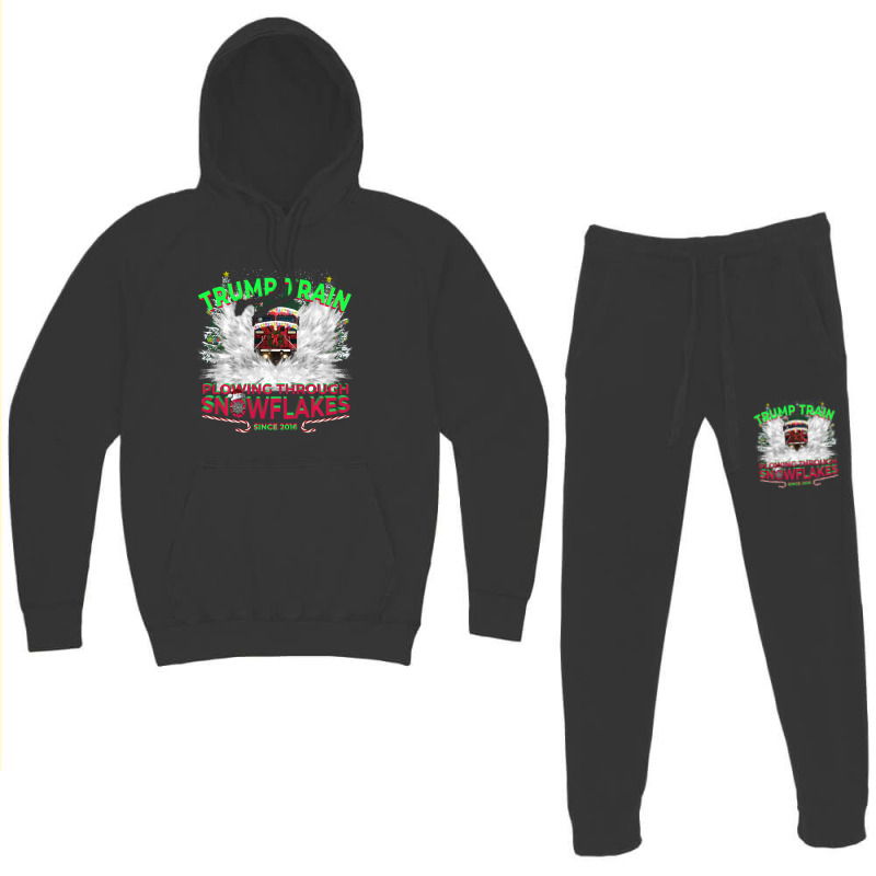 Trending Plow Snowflakes This Christmas & Don A Maga Trump Train 2024 Hoodie & Jogger set by yumgaugeteuda | Artistshot