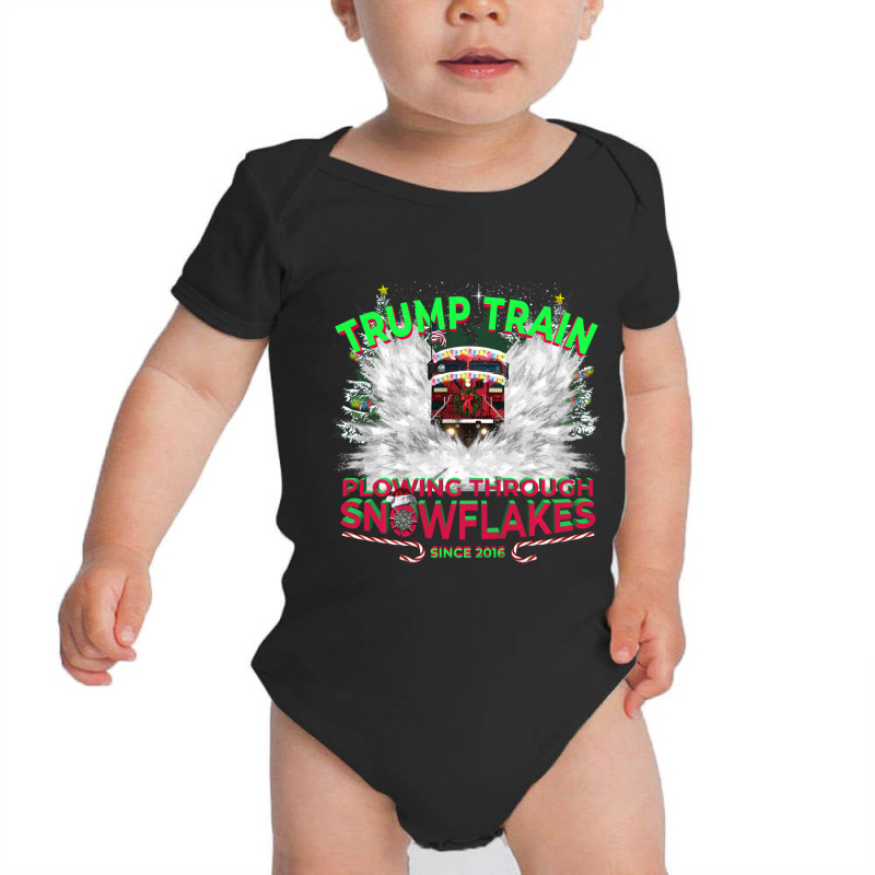 Trending Plow Snowflakes This Christmas & Don A Maga Trump Train 2024 Baby Bodysuit by yumgaugeteuda | Artistshot