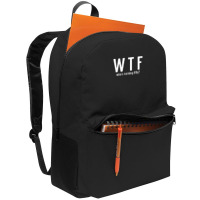 Wtf Who Turning Fifty 50 Years Old Funny 50th Birthday Backpack | Artistshot