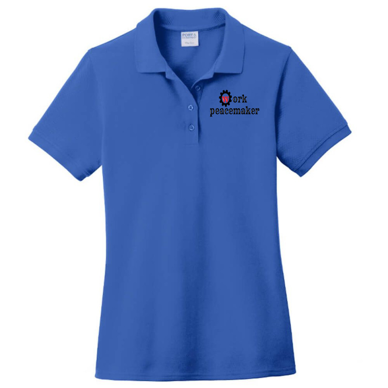 Mens My Favorite Peacemaker Work Ladies Polo Shirt | Artistshot