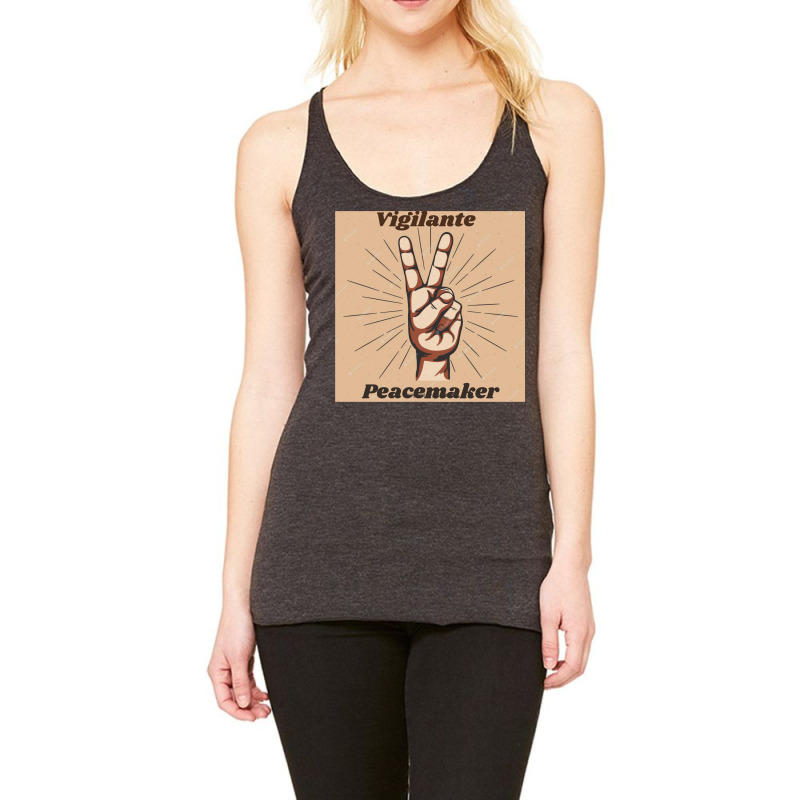 Vigilante Peacemaker 20 Racerback Tank | Artistshot