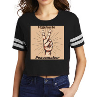 Vigilante Peacemaker 20 Scorecard Crop Tee | Artistshot