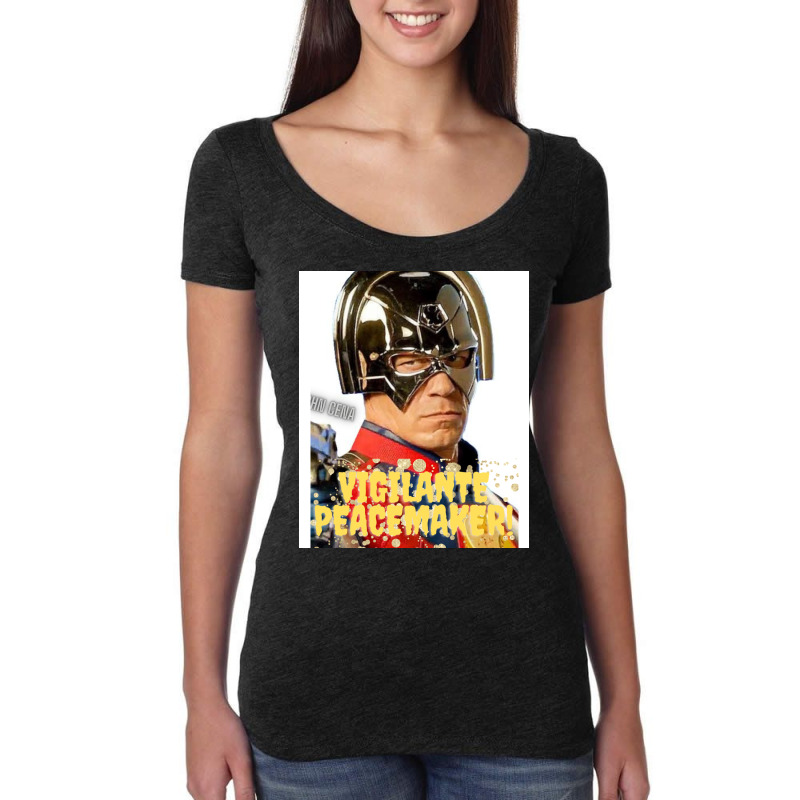 Vigilante Peacemaker 23 Women's Triblend Scoop T-shirt | Artistshot