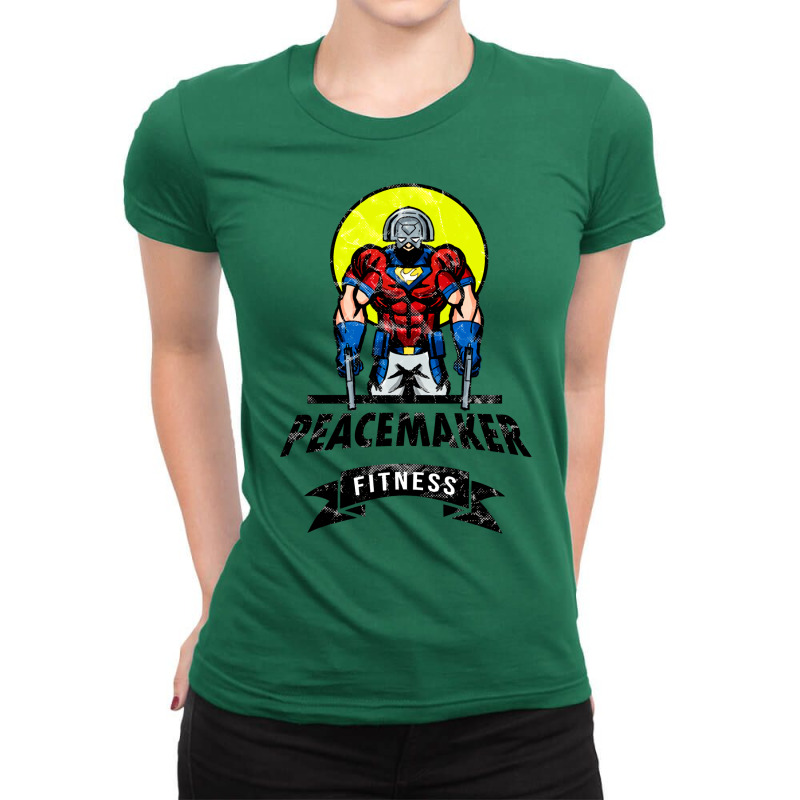 Superhero Peacemaker Fitness Gymperfect Designs For Men And Women Ladies Fitted T-shirt | Artistshot