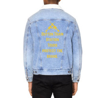 Dutton Train Station Tours Unisex Sherpa-lined Denim Jacket | Artistshot