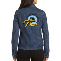 Vigilante Peacemaker Quotes 16 Ladies Denim Jacket | Artistshot