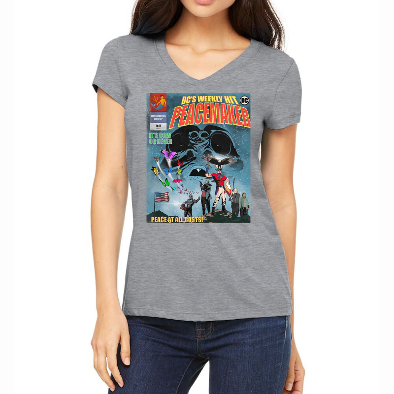 Dc Weekly Hit Peacemaker Women's V-neck T-shirt | Artistshot