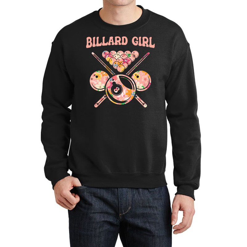 Billiard T  Shirt Billiard Pool Player Billard 8  Ball T  Shirt Crewneck Sweatshirt | Artistshot