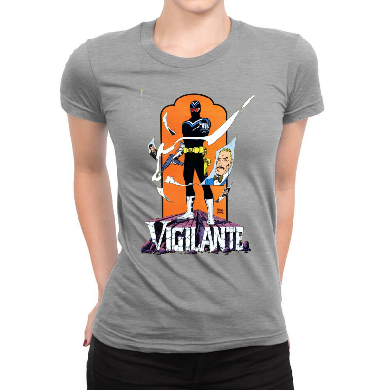 The Amazing Vigilante Peacemaker 3 Ladies Fitted T-shirt | Artistshot