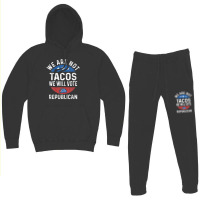 We Are Not Tacos Will Vote Republican Biden Breakfast Tacos Hoodie & Jogger Set | Artistshot