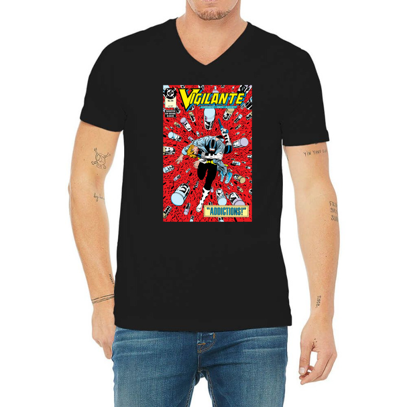 The Amazing Vigilante Peacemaker 4 V-neck Tee | Artistshot