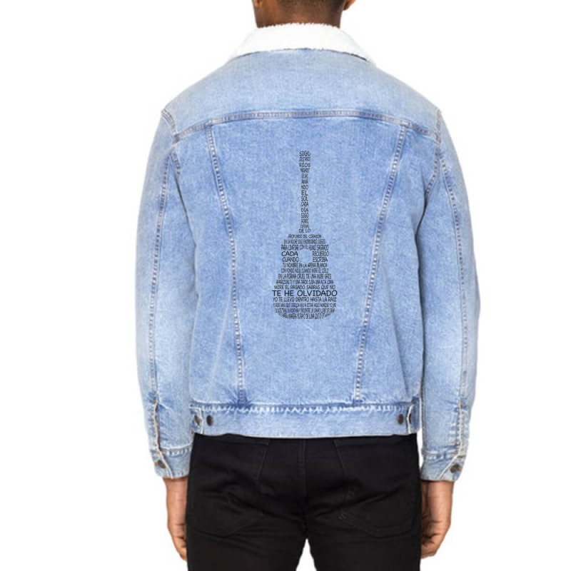 Lyric Natalia Lafourcade - Hasta La Raíz 2015 Unisex Sherpa-Lined Denim Jacket by DannyJones | Artistshot