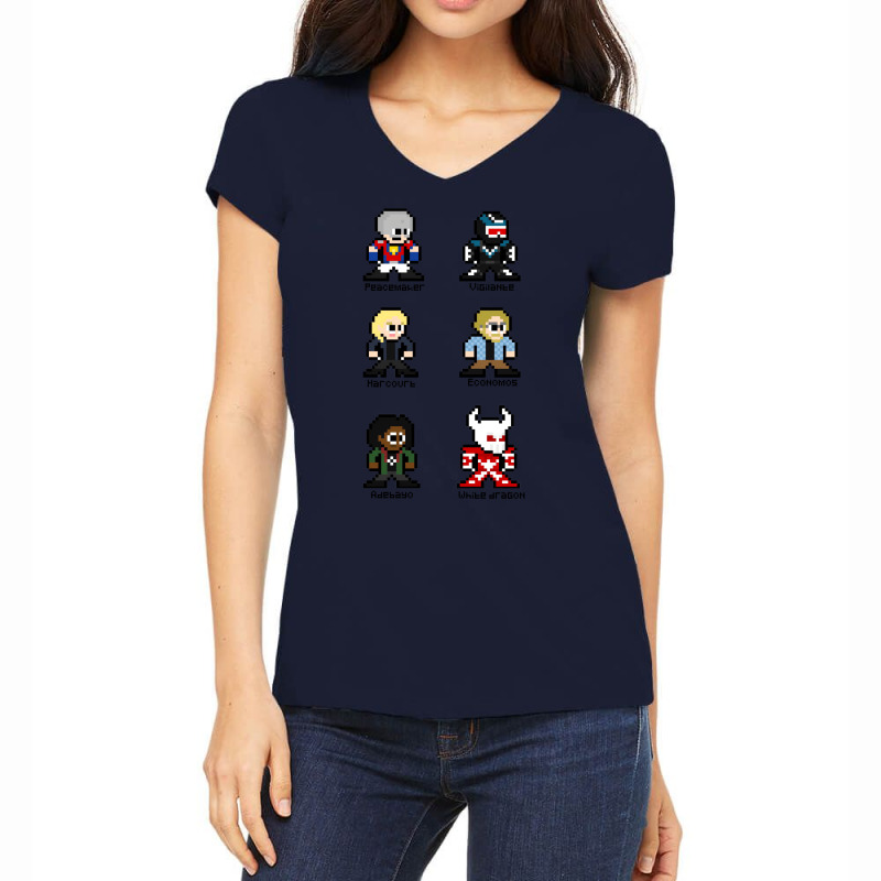 Peacemaker Characters Women's V-neck T-shirt | Artistshot