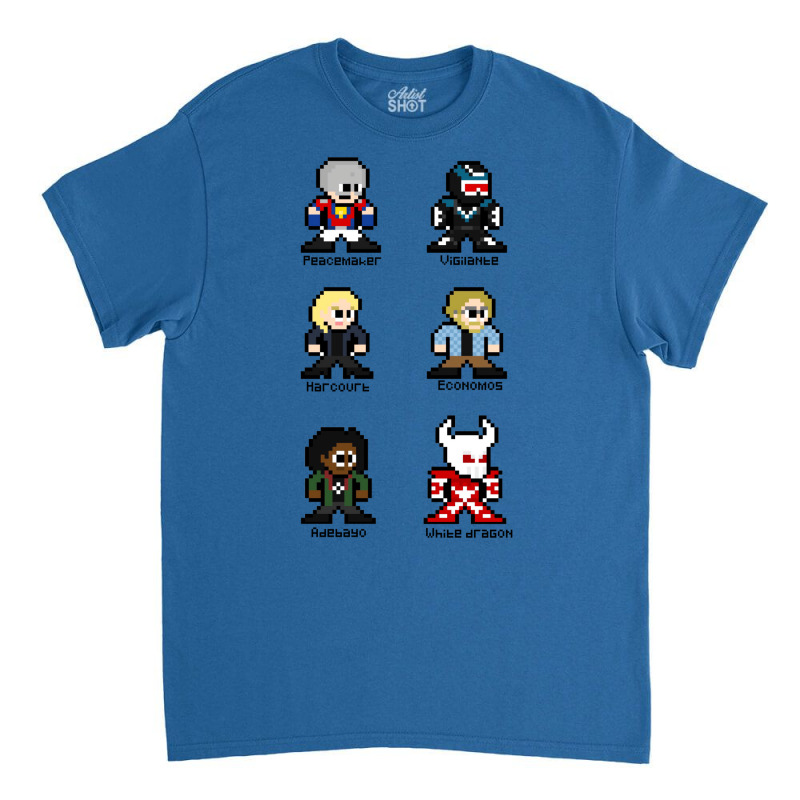 Peacemaker Characters Classic T-shirt | Artistshot