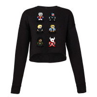 Peacemaker Characters Cropped Sweater | Artistshot