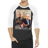 The Doctor Vs The Thinker 3/4 Sleeve Shirt | Artistshot