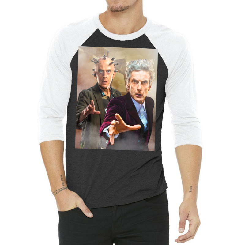 The Doctor Vs The Thinker 3/4 Sleeve Shirt | Artistshot