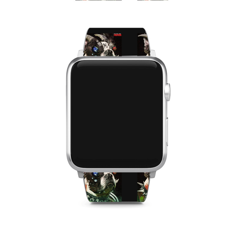 Machine Girl U-void Synthesizer Album Cover Apple Watch Band | Artistshot